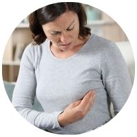 bolesť prsníkov v menopauze